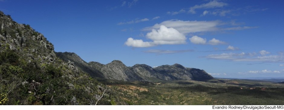 Cordilheiras em Minas Gerais